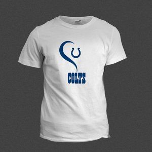 NFL Heart Favorite NFL Foot Ball Team Sport T-Shirt Your Favorite Team